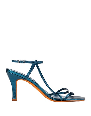 MARYAM NASSIR ZADEH Sandals Pastel blue Calfskin