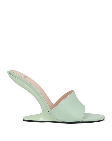 N°21 Sandals Light green Leather