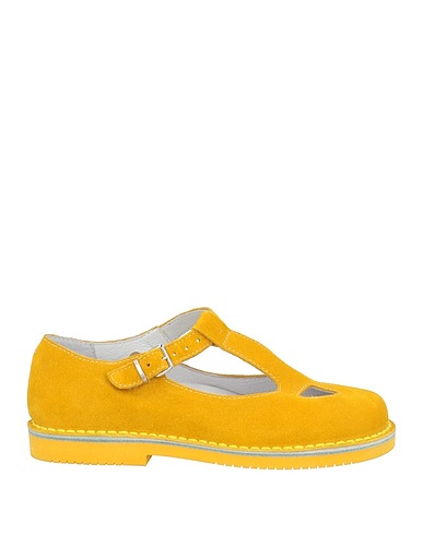 LEREWS Loafers Yellow Leather