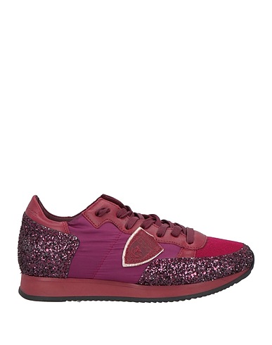 PHILIPPE MODEL Sneakers Mauve Textile fibres