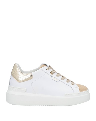 ED PARRISH Sneakers White Leather