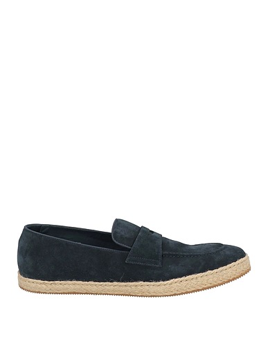 DOUCAL'S Mocassino Blu navy Pelle