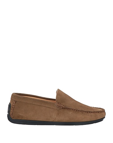 BORGHESI Loafers Khaki Leather