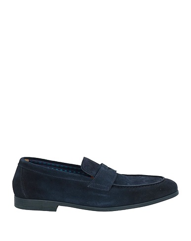 DOUCAL'S Loafers Midnight blue Leather