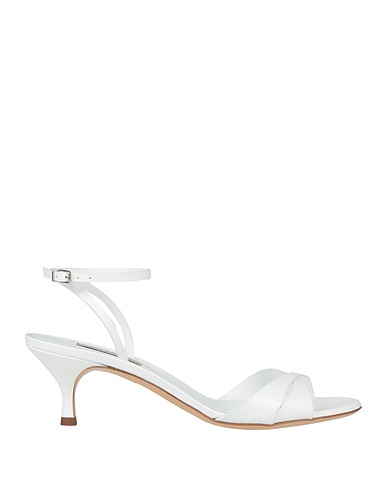CASADEI Sandals White Leather