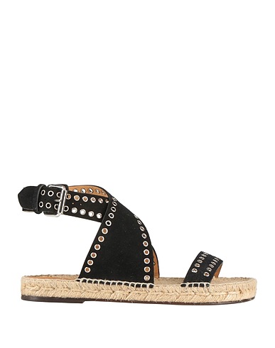 ISABEL MARANT Espadrilles Black 100% Cow leather