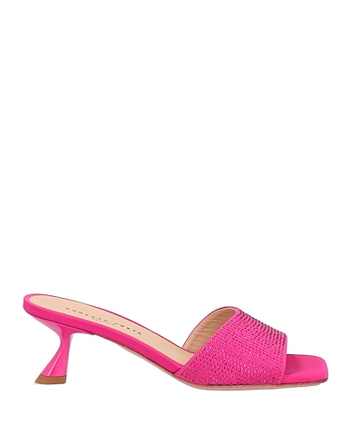 ROBERTO FESTA Sandals Fuchsia Textile fibres