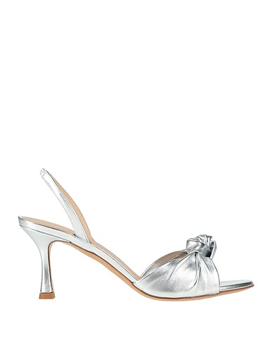ROBERTO FESTA Sandals Silver Leather