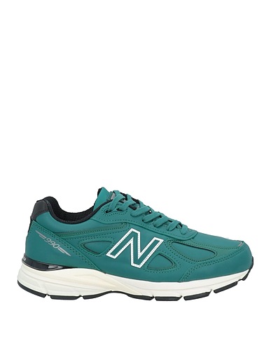 NEW BALANCE Sneakers Green Leather