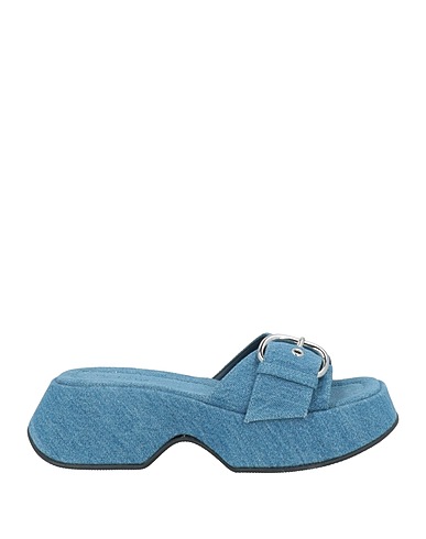 VIC MATIĒ Sandalia Azul marino Fibras textiles