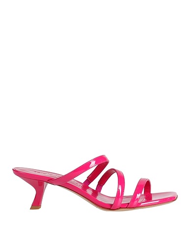 SERGIO LEVANTESI Sandals Fuchsia Leather