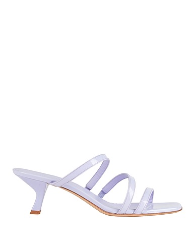 SERGIO LEVANTESI Sandalen Lila Leder