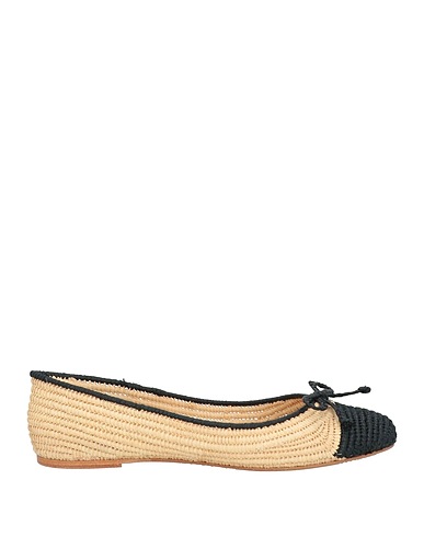 PALOMA BARCELÓ Ballerinas Beige Naturbast