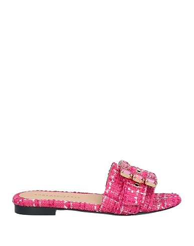 ROBERTO FESTA Sandals Fuchsia Textile fibers