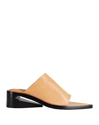 JIL SANDER Sandals Apricot Leather