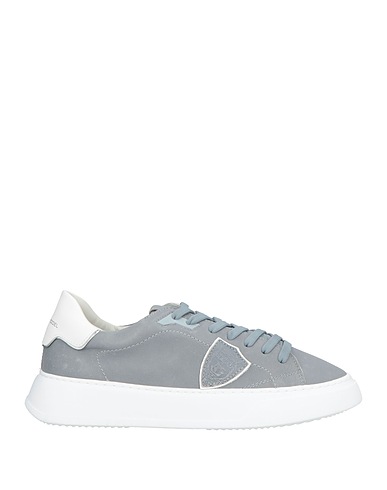 PHILIPPE MODEL Sneakers Grigio Pelle, Fibre tessili