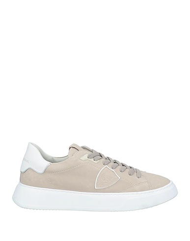 PHILIPPE MODEL Sneakers Tortora Pelle, Fibre tessili