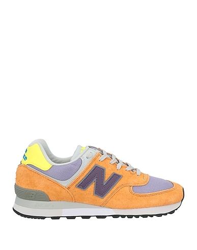NEW BALANCE Sneakers Mandarine Cuir, Fibres textiles