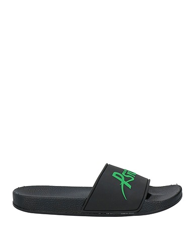 PSYCH WORLD Sandals Black Rubber