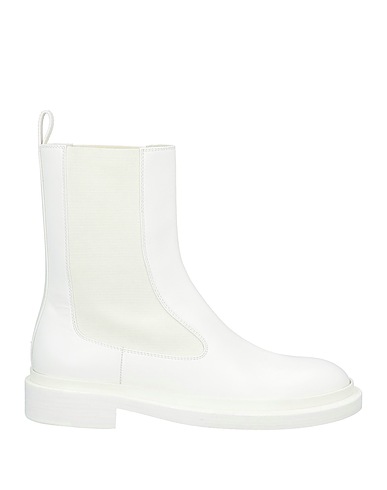 JIL SANDER Ankle boot White Leather