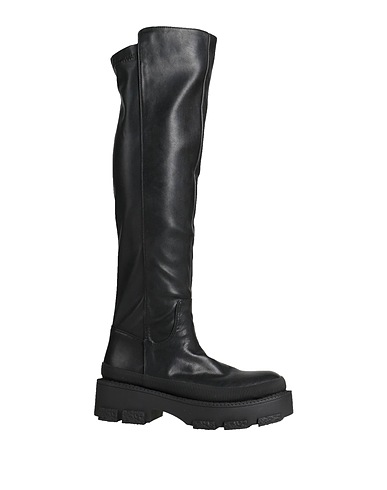 ALMA EN PENA. Boots Black Leather