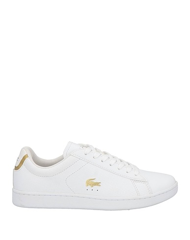 LACOSTE Sneakers Weiß Leder