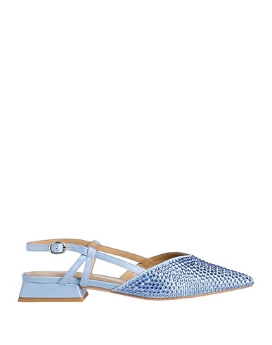 ALMA EN PENA. Footwear Light blue Textile fibres