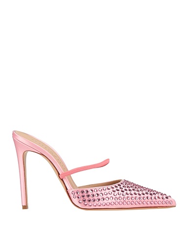 ROBERTO FESTA Mule e zoccoli Rosa Fibre tessili