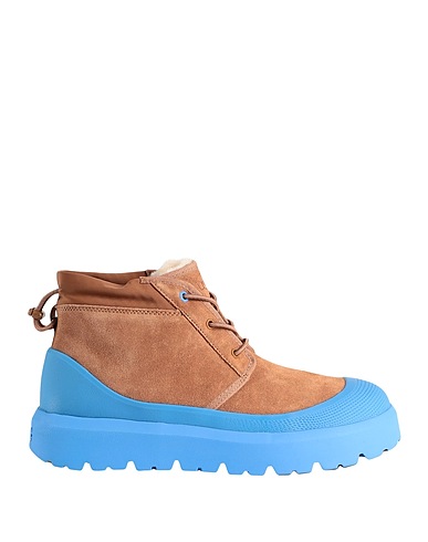 UGG Ankle boot NEUMEL WEATHER HYBRID Camel Leather, Textile fibres