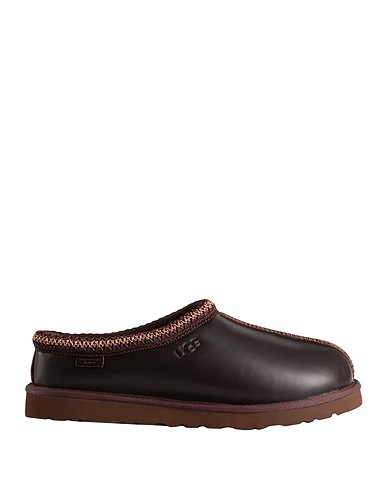 UGG ミュール＆サボサンダル TASMAN LTHR REGEN チョコレートブラウン 革（なめし加工）