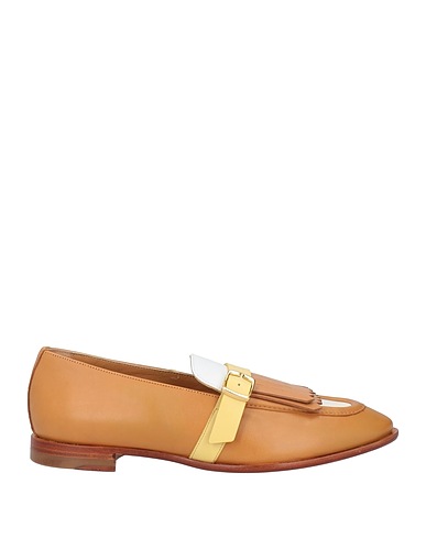 PERTINI Loafers Camel Leather