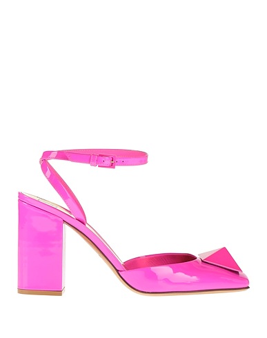 VALENTINO GARAVANI Court Fuchsia Leather