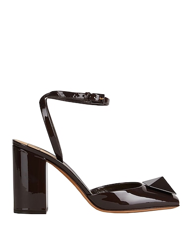VALENTINO GARAVANI Court Dark brown Leather