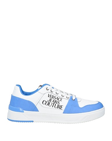 VERSACE JEANS COUTURE Sneakers White Leather, PVC - Polyvinyl chloride