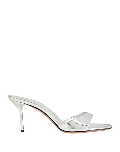 PARIS TEXAS Sandals Silver Leather