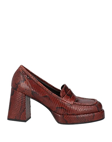 LAURA BELLARIVA Loafers Brown Leather