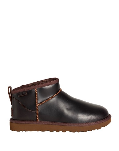 UGG Ankle boot CLASSIC ULTRA MINI LTHR REGEN
 Dark brown Leather