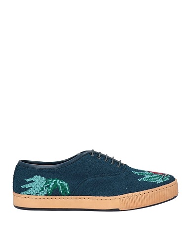 PAUL SMITH Sneakers Deep teal Textile fibers