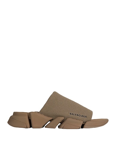 BALENCIAGA Sandali Khaki Fibre tessili