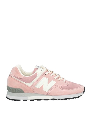 NEW BALANCE Sneakers Antique rose Leather, Textile fibres