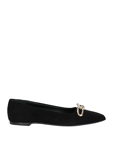 FERRAGAMO Ballet flats Black Leather