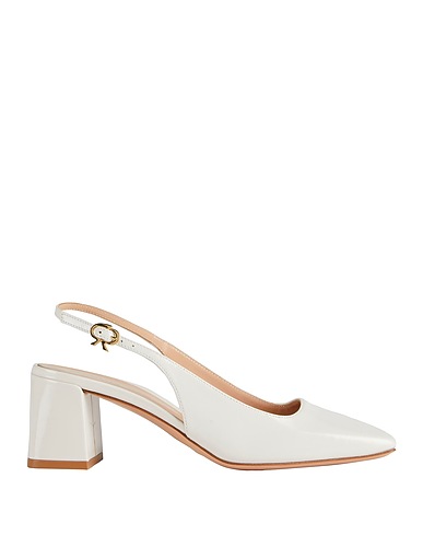 GIANVITO ROSSI Pump Off white Leather