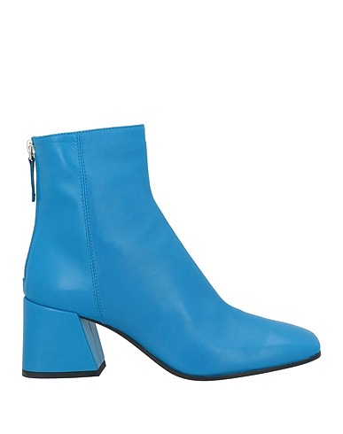 POMME D'OR Stiefelette Azurblau Leder