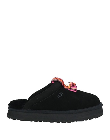 UGG Sandals Black Leather, Textile fibres