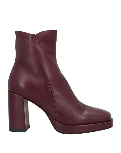 POMME D'OR Ankle boot Burgundy Leather