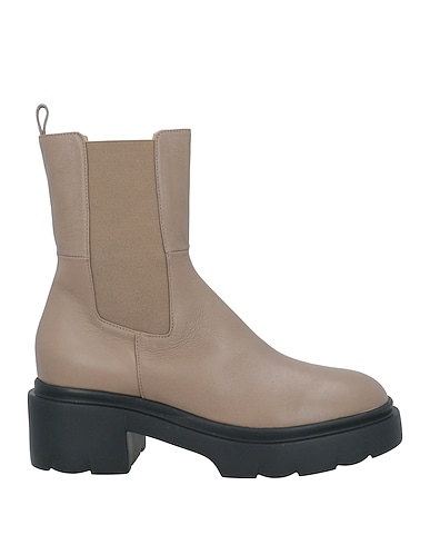 POMME D'OR Ankle boot Khaki Leather