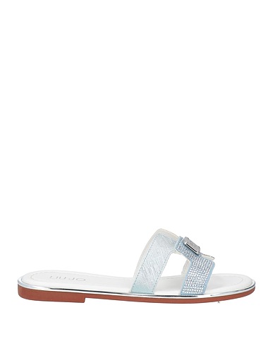LIU •JO Sandalen Himmelblau Gewebefasern