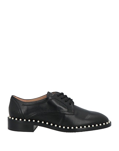 STUART WEITZMAN Laced shoes Black Calfskin