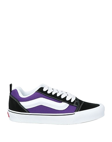 VANS Sneakers Black Leather, Textile fibers