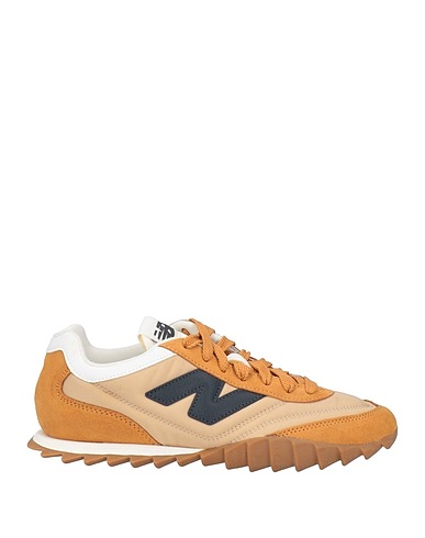 NEW BALANCE Sneakers Beige Leather, Textile fibres